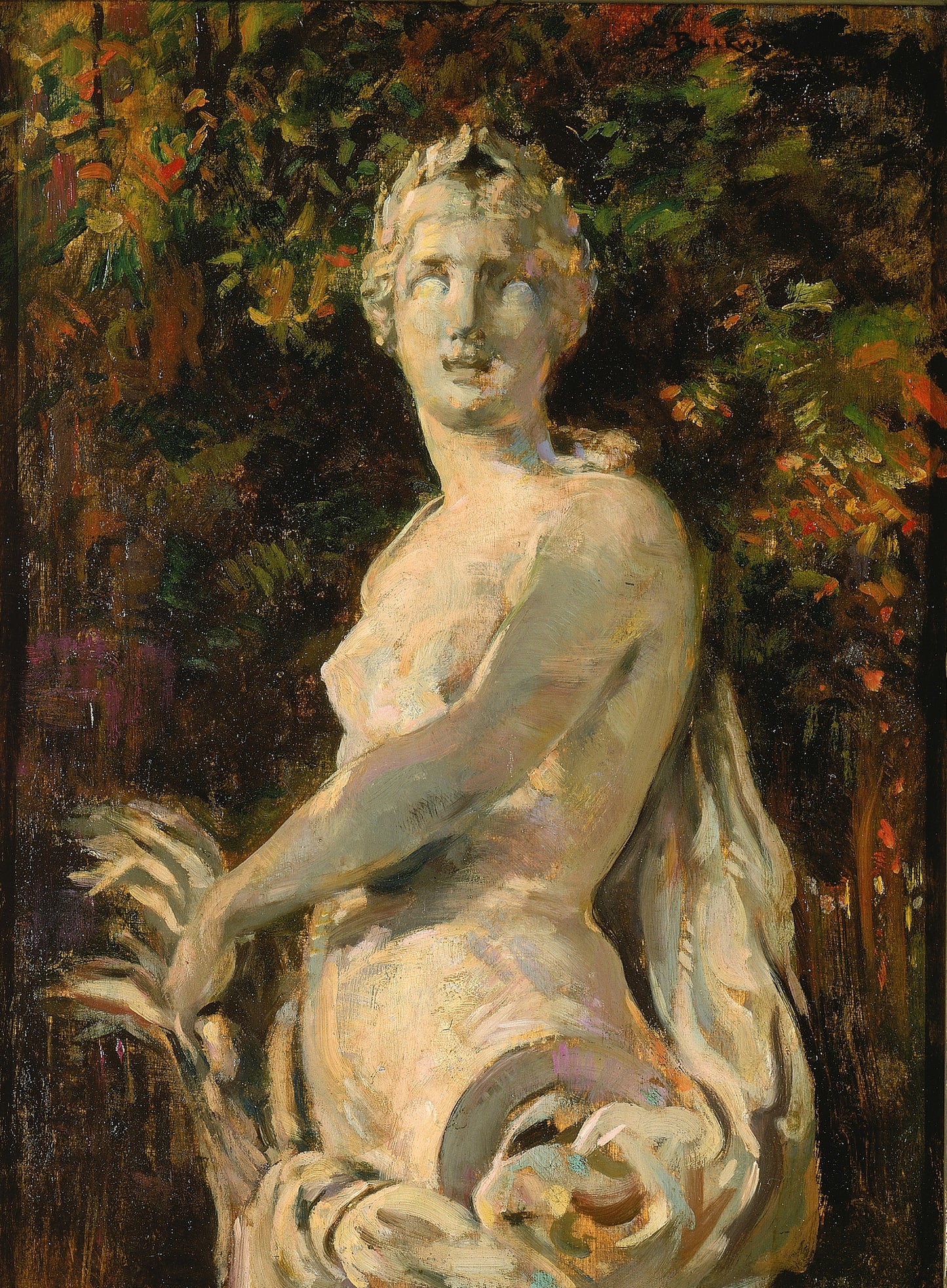 Carroll Beckwith:Syrinx, Par Maziere, 1689; Bassin d'Apollon,16x12"(A3)Poster