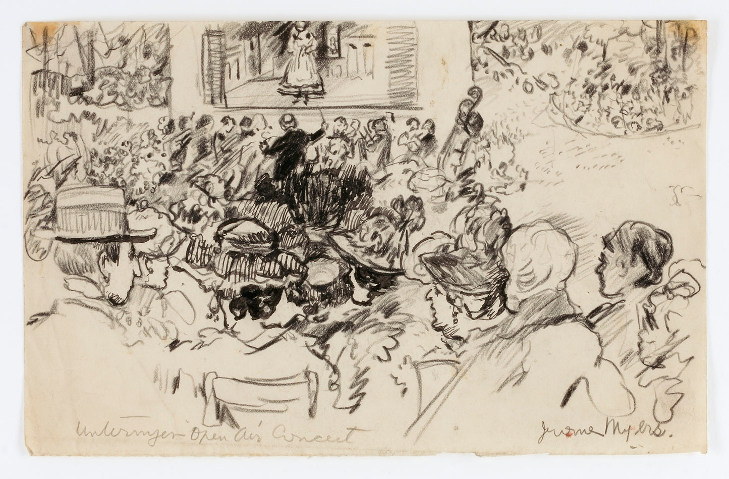 Jerome Myers:Unternyen(*) Open Air Concert,16x12"(A3)Poster
