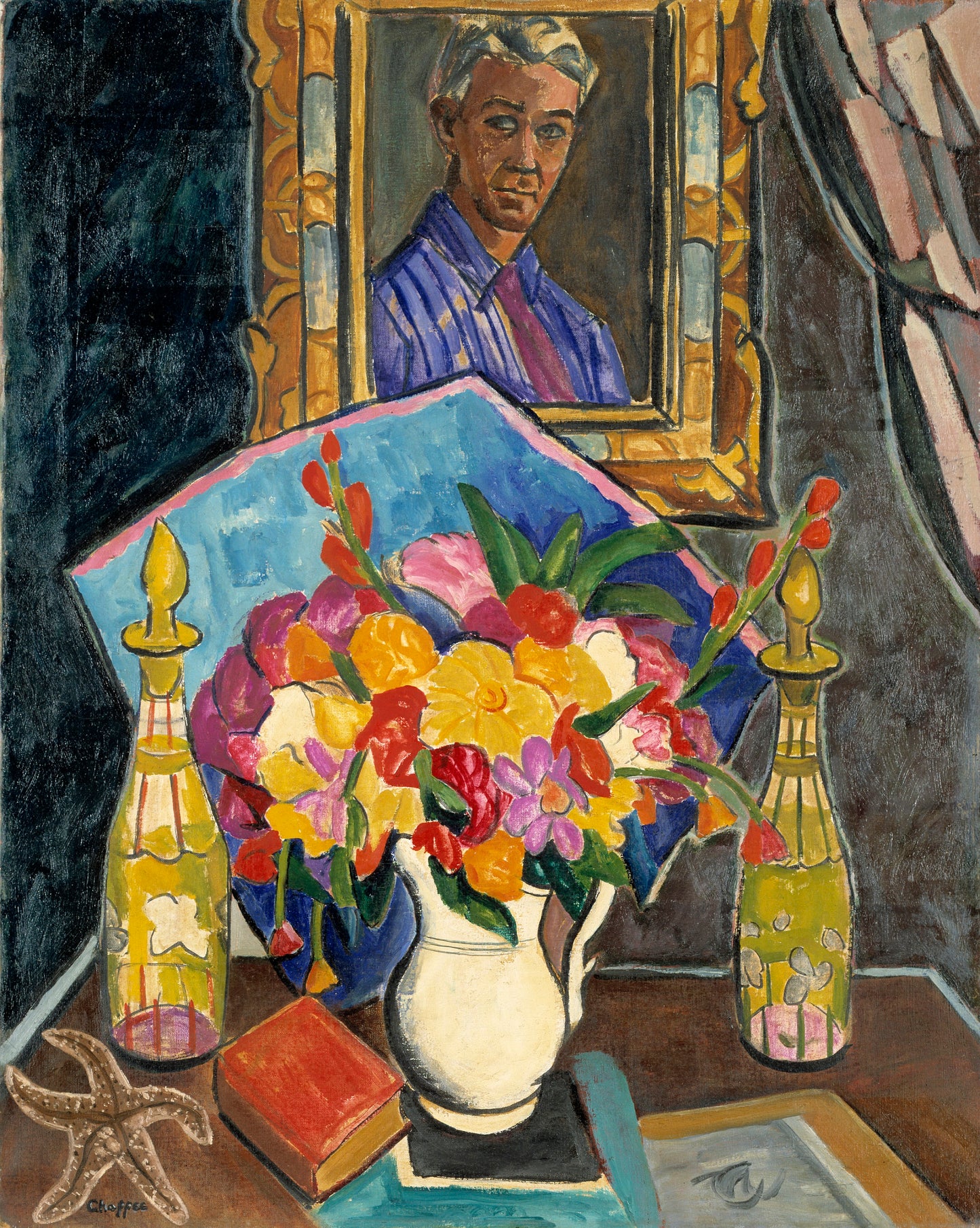 Oliver Chaffee:Myself in the Mirror,16x12"(A3)Poster