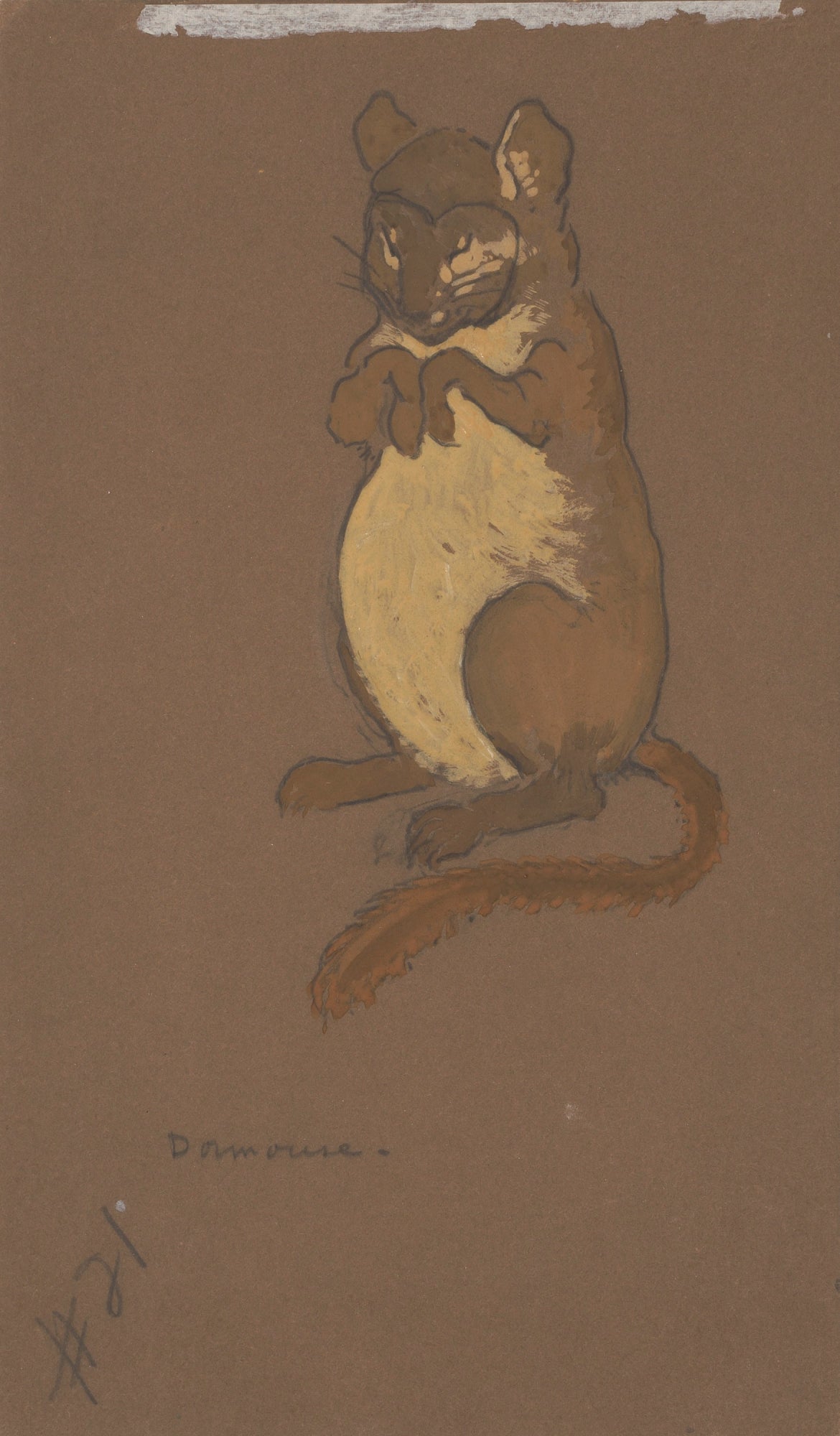 William Penhallow Henderson:Dormouse (costume design for Ali,16x12"(A3)Poster