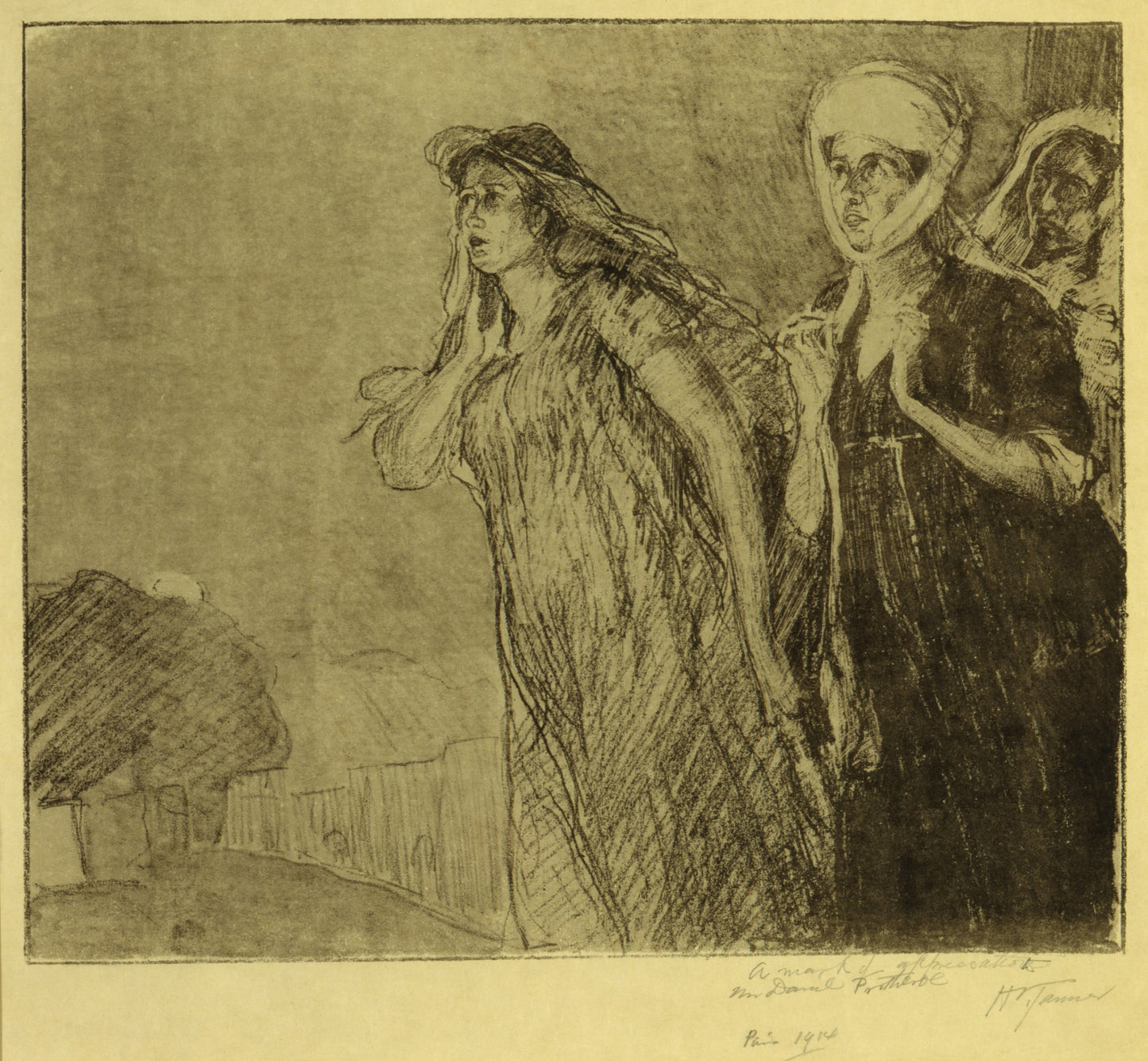 Henry Ossawa Tanner:Return to the Tomb,16x12"(A3)Poster