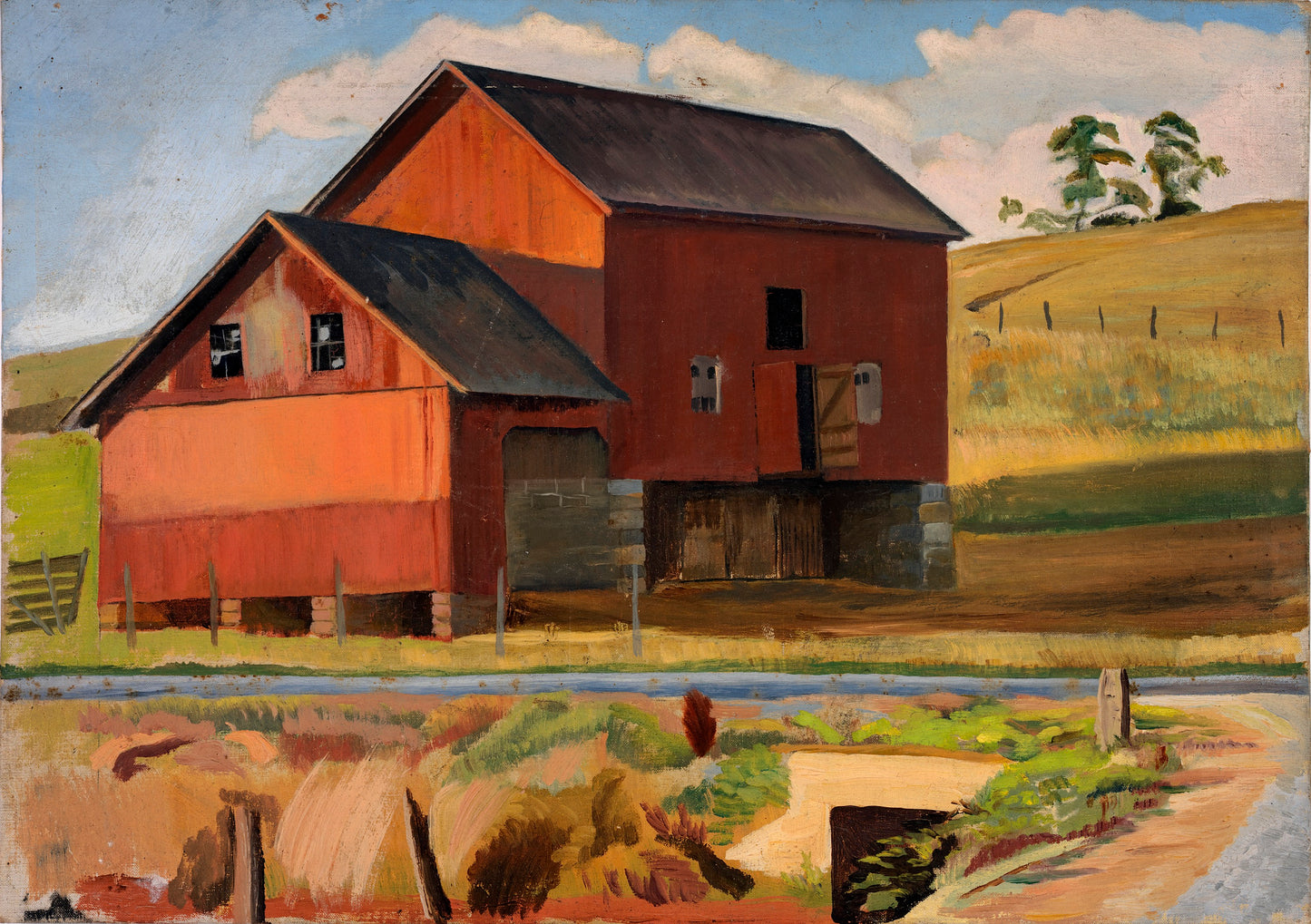 Edward Bruce:Bluemont Farm,16x12"(A3)Poster