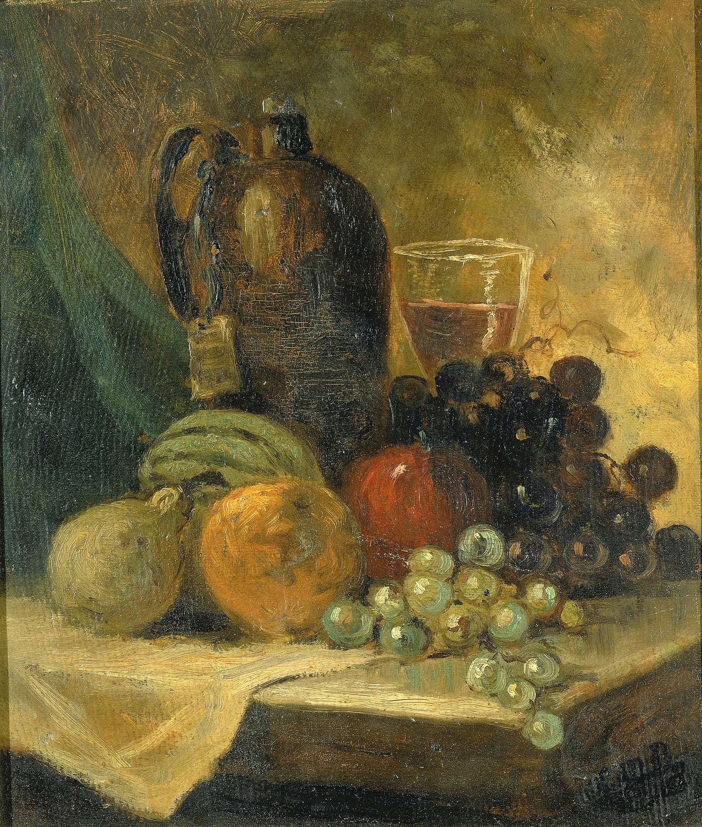 Edward Mitchell Bannister:Still Life,16x12"(A3)Poster