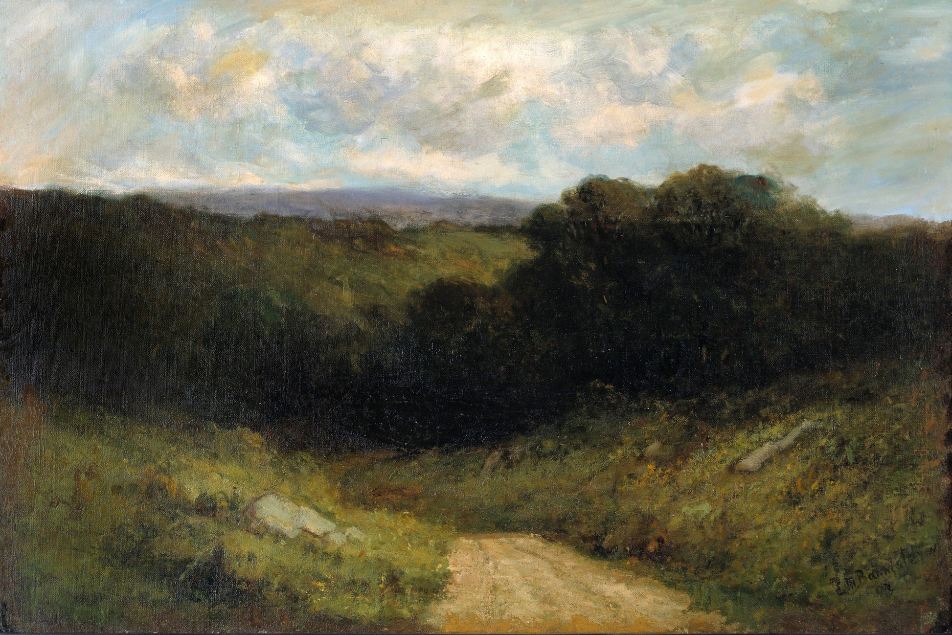 Edward Mitchell Bannister:The Road to the Valley,16x12"(A3)Poster