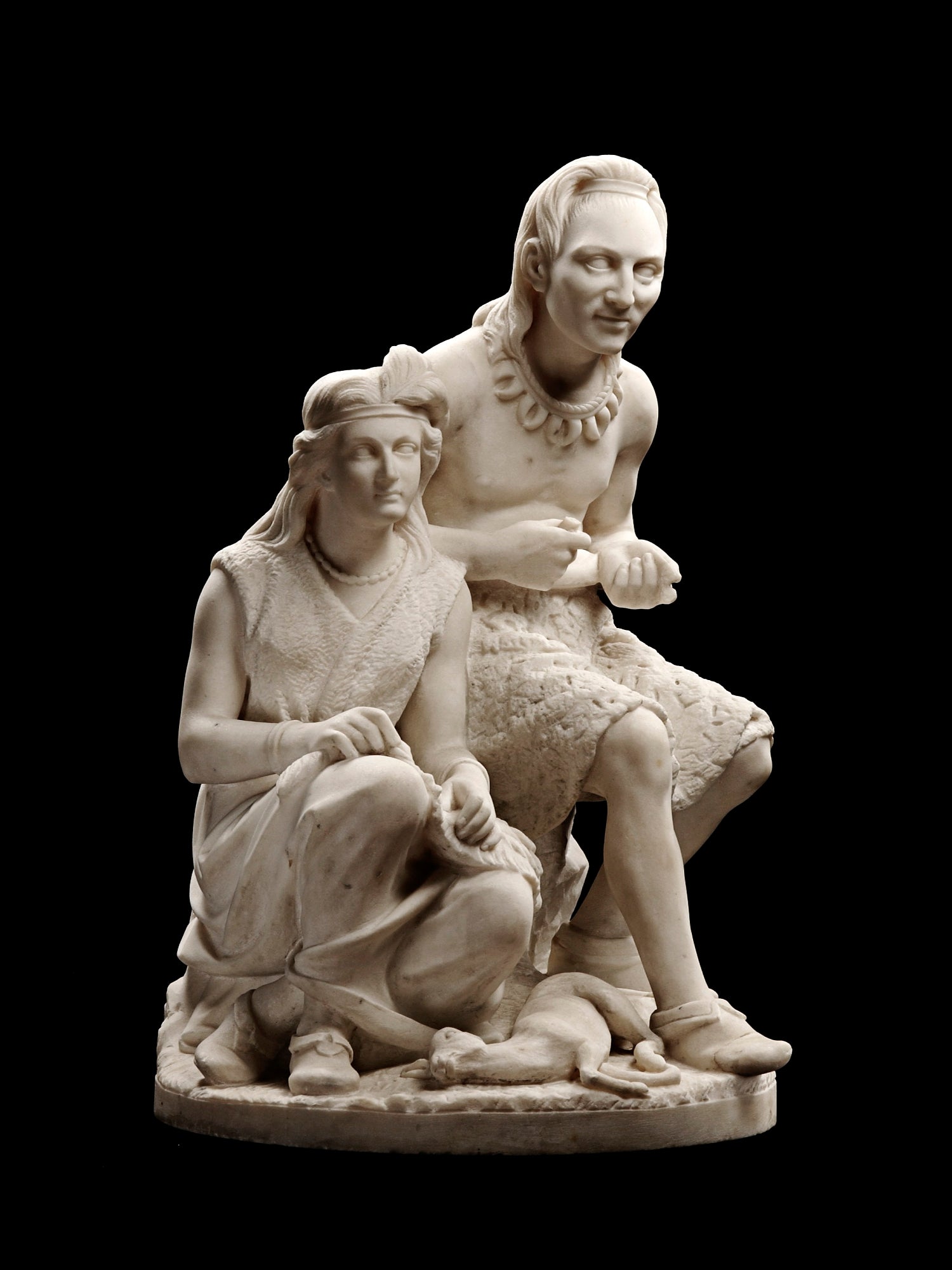 Edmonia Lewis:Old Arrow Maker,16x12"(A3)Poster