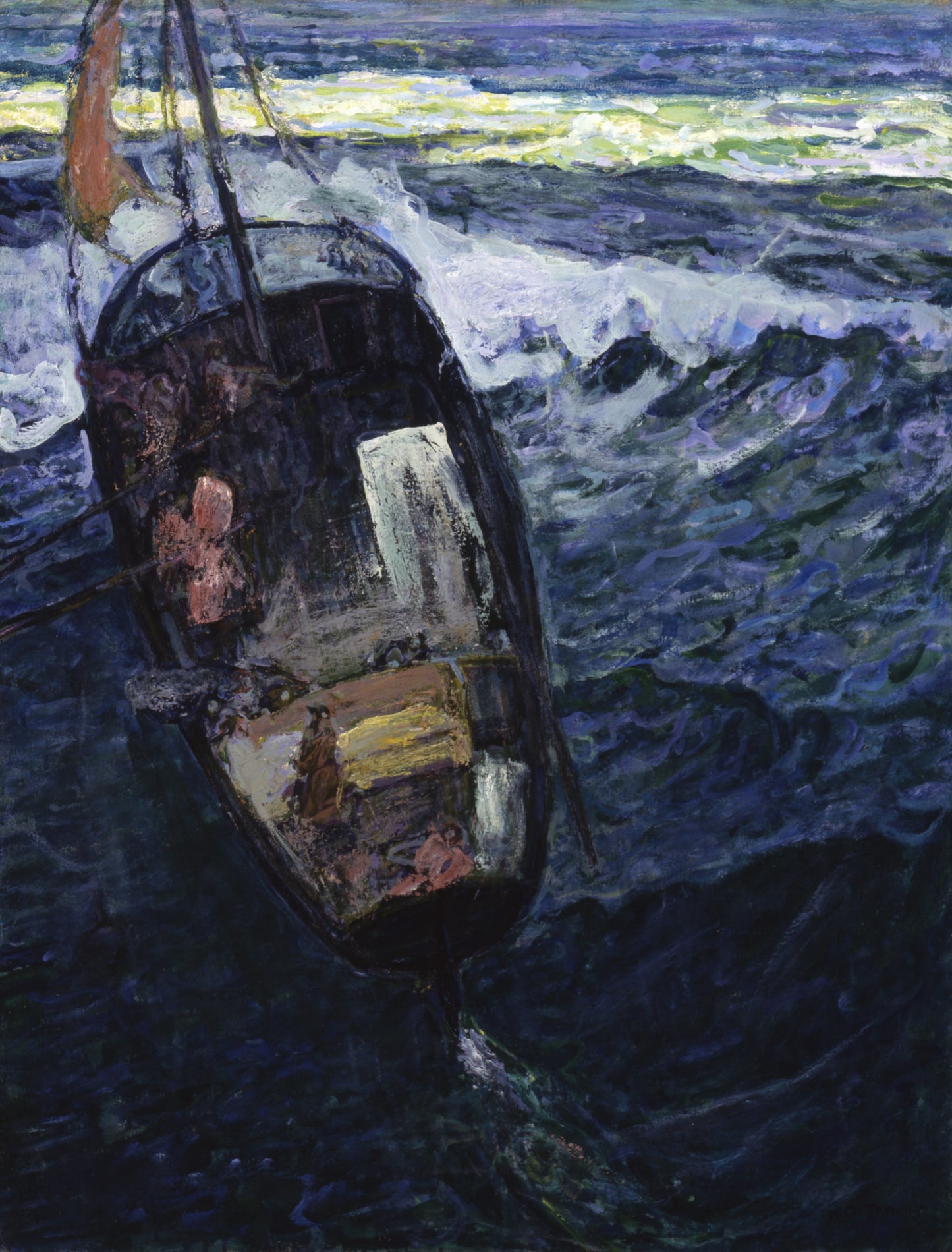 Henry Ossawa Tanner:Fishermen at Sea,16x12"(A3)Poster