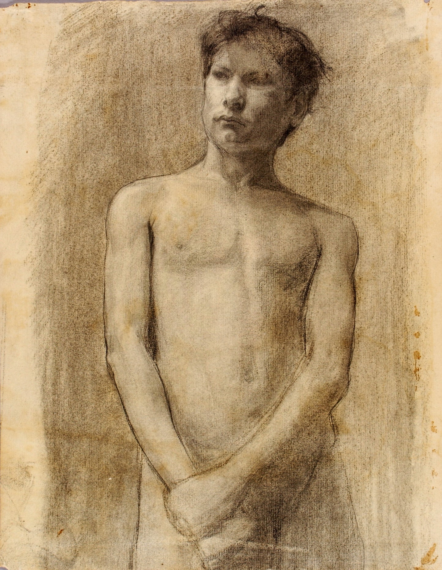 Henry Ossawa Tanner:Study of a Young Man,16x12"(A3)Poster