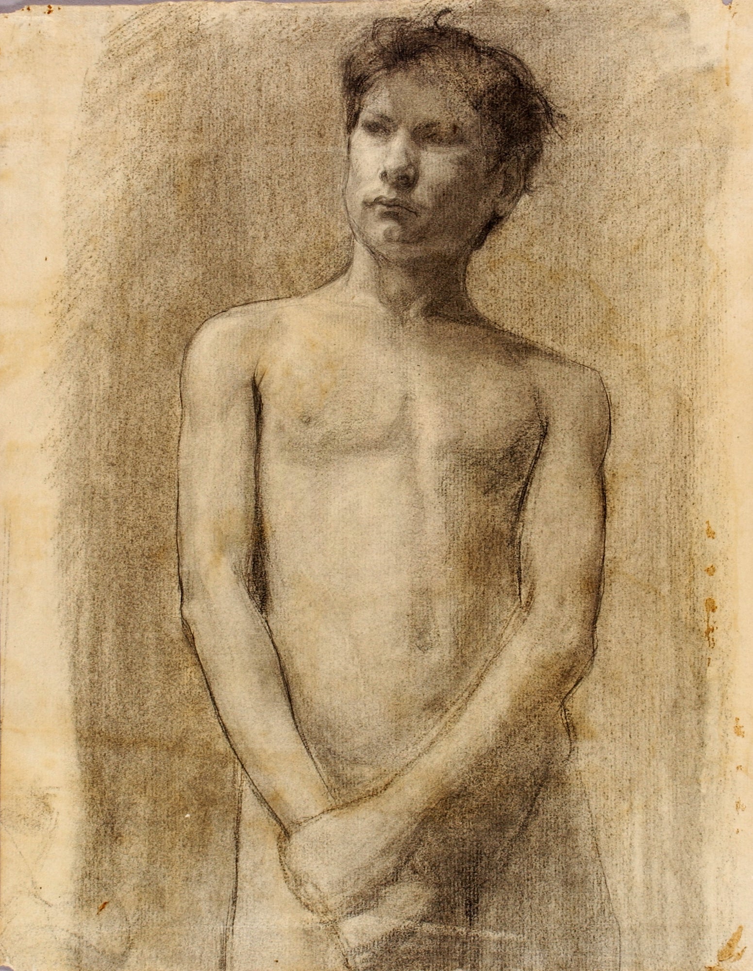 Henry Ossawa Tanner:Study of a Young Man,16x12"(A3)Poster