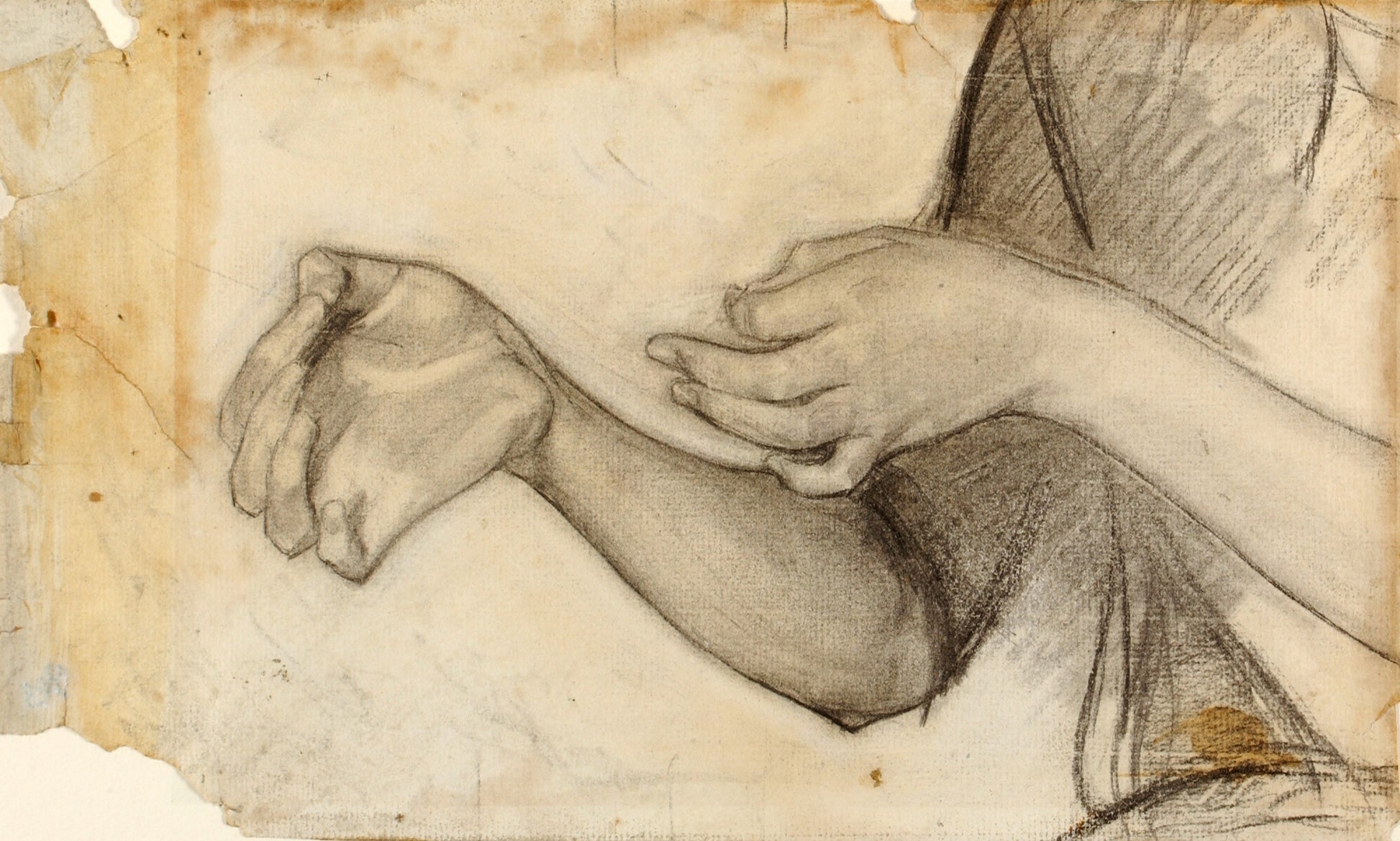 Henry Ossawa Tanner:Study of Two Hands,16x12"(A3)Poster