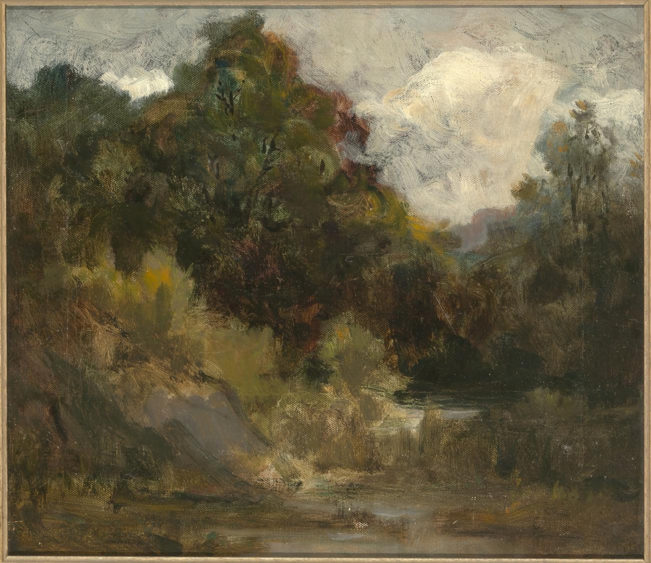 Edward Mitchell Bannister:Landscape (trees),16x12"(A3)Poster