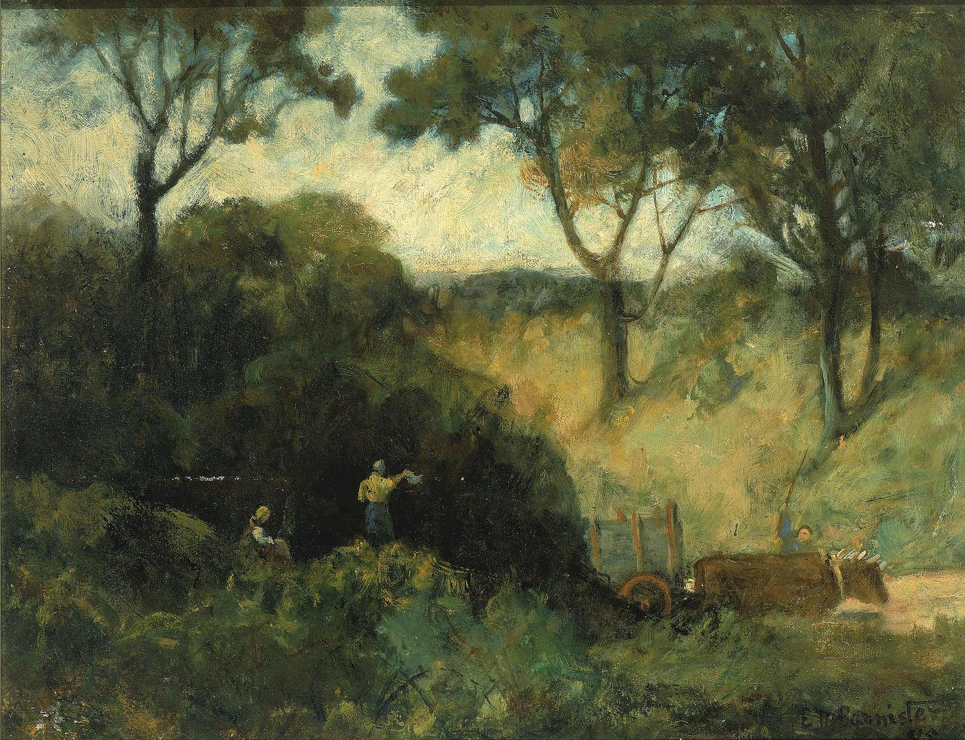 Edward Mitchell Bannister:The Salute,16x12"(A3)Poster