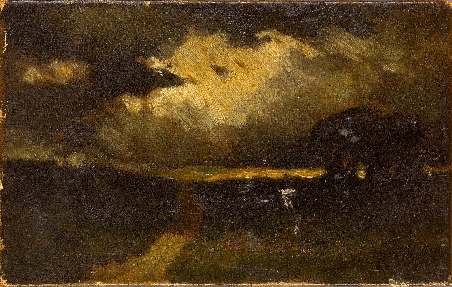 Edward Mitchell Bannister:The Storm,16x12"(A3)Poster