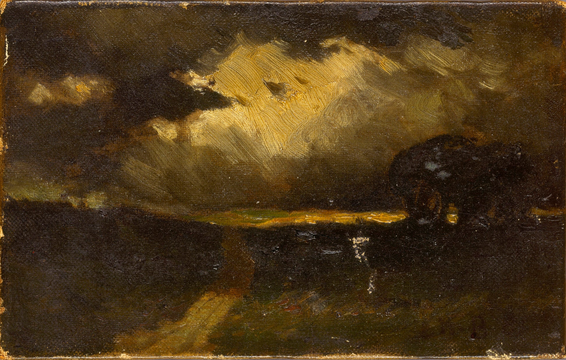 Edward Mitchell Bannister:The Storm,16x12"(A3)Poster
