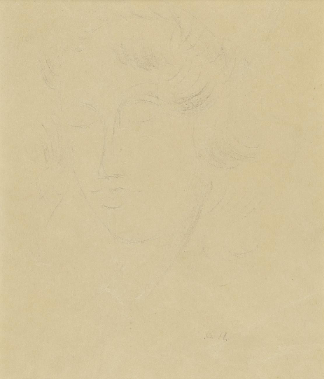 Elie Nadelman:Head #9,16x12"(A3)Poster