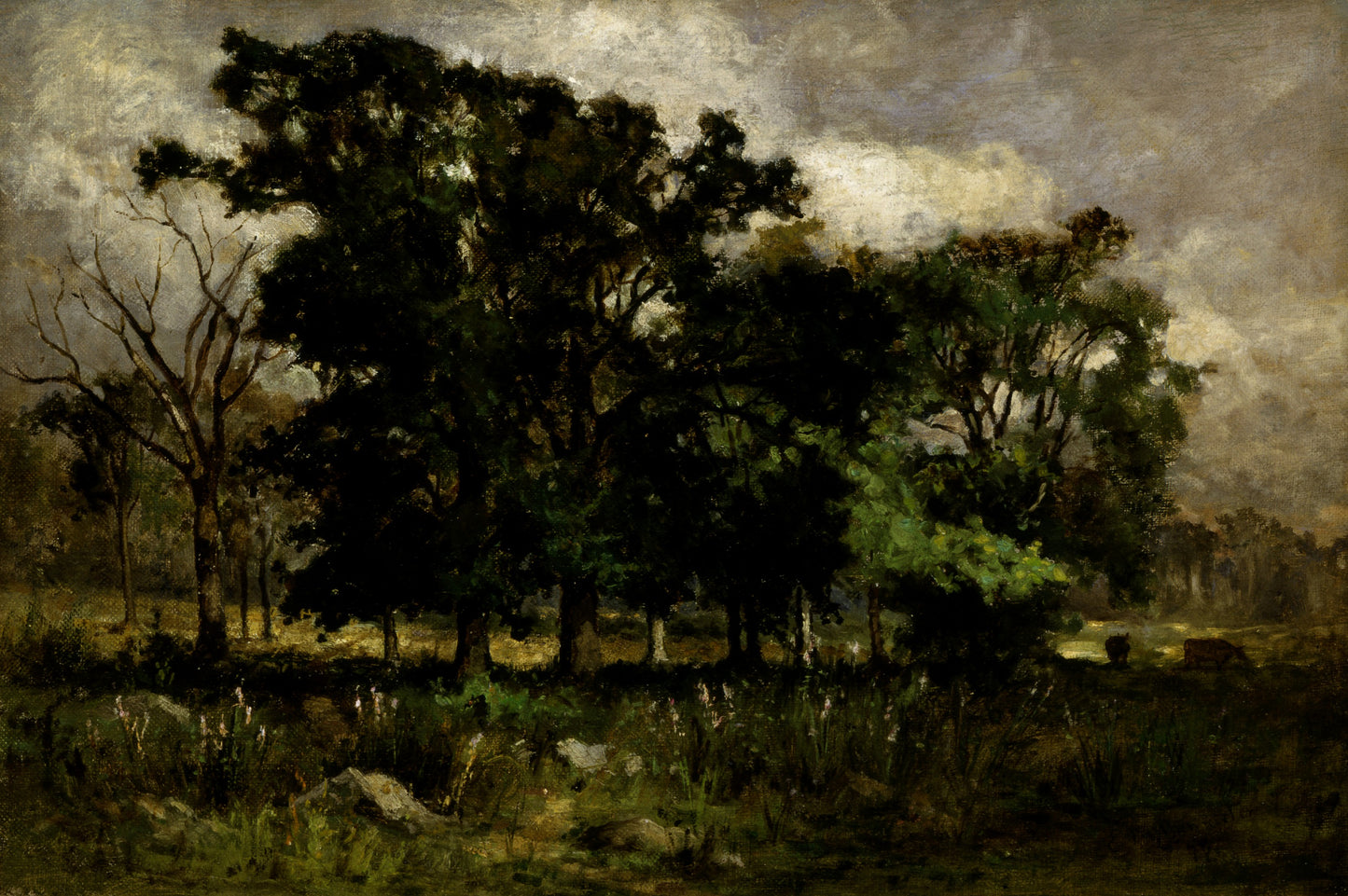 Edward Mitchell Bannister:Tree Landscape,16x12"(A3)Poster