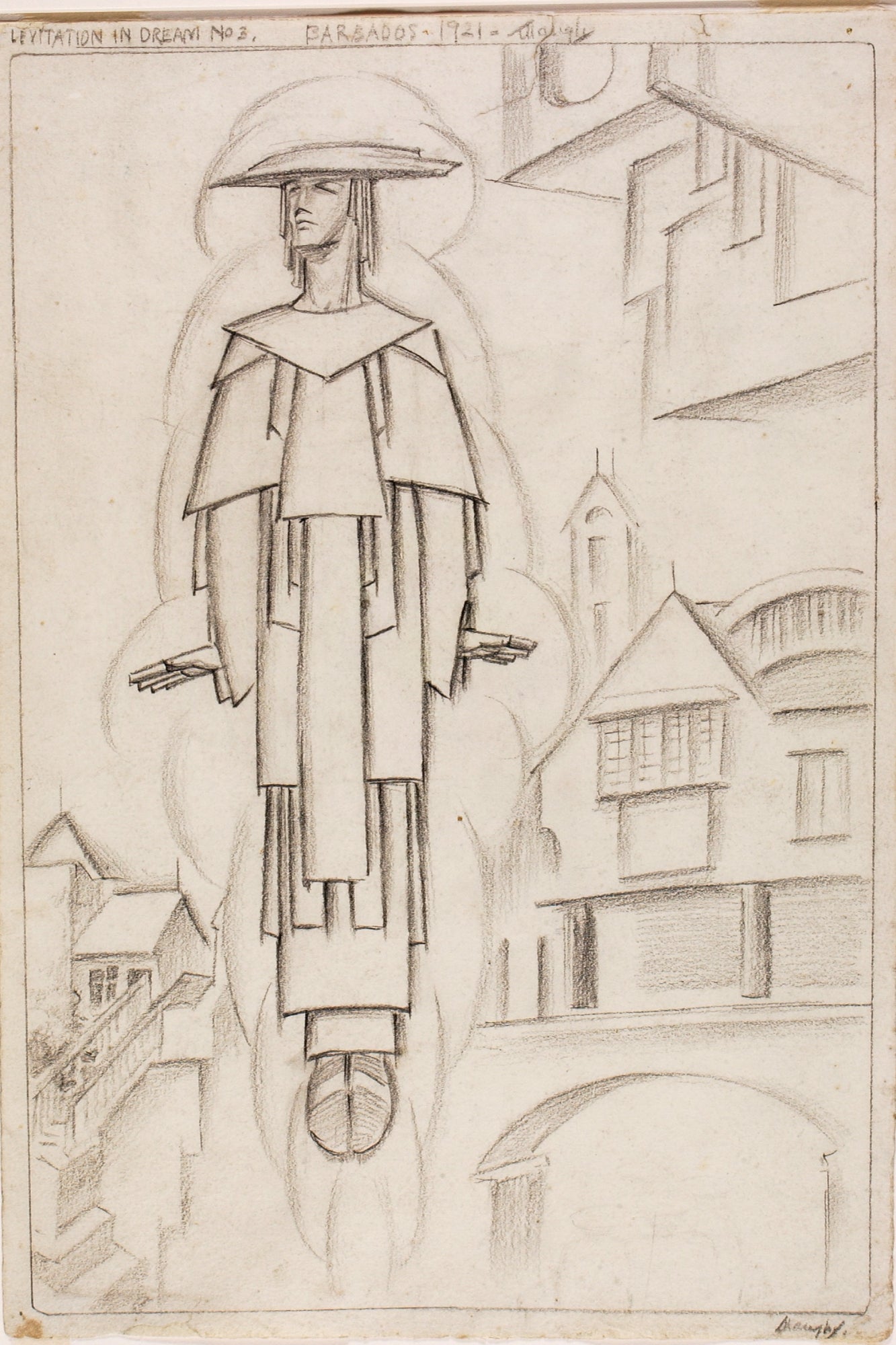 Frederick J. Waugh:Levitation in Dream No. 3,16x12"(A3)Poster