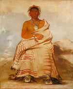 George Catlin:L'har-e-tar-rúshe, Ill-natured Man, a Skidi (,16x12"(A3)Poster