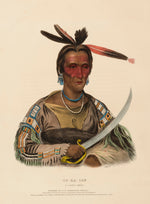 Charles Bird King:TO-KA-CON. A SIOUX CHIEF., from History of,16x12"(A3)Poster