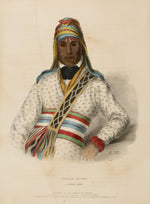 Charles Bird King:YOHOLO-MICCO. A CREEK CHIEF., from History,16x12"(A3)Poster