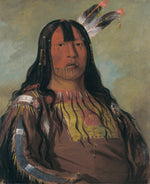 George Catlin:Mix-ke-móte-skin-na, Iron Horn, a Warrior,16x12"(A3)Poster