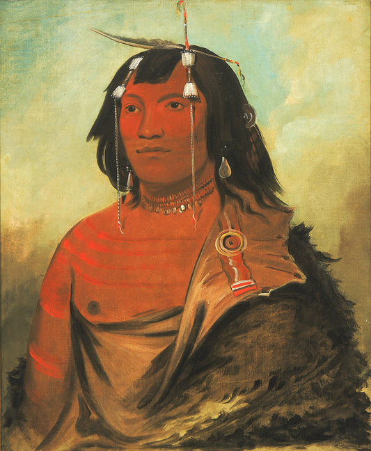 George Catlin:Bi-éets-ee-cure, Very Sweet Man,16x12"(A3)Poster