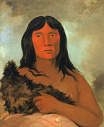 George Catlin:Kay-ée-qua-da-kúm-ee-gísh-kum, He Who Tries,16x12"(A3)Poster