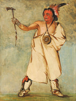 George Catlin:Naw-naw-páy-ee, The Soldier,16x12"(A3)Poster