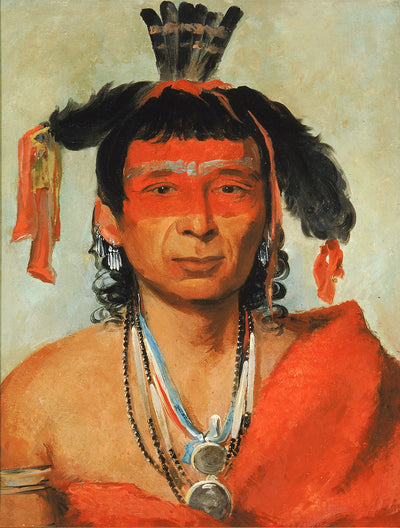 George Catlin:Másh-kee-wet, a Great Dandy,16x12"(A3)Poster