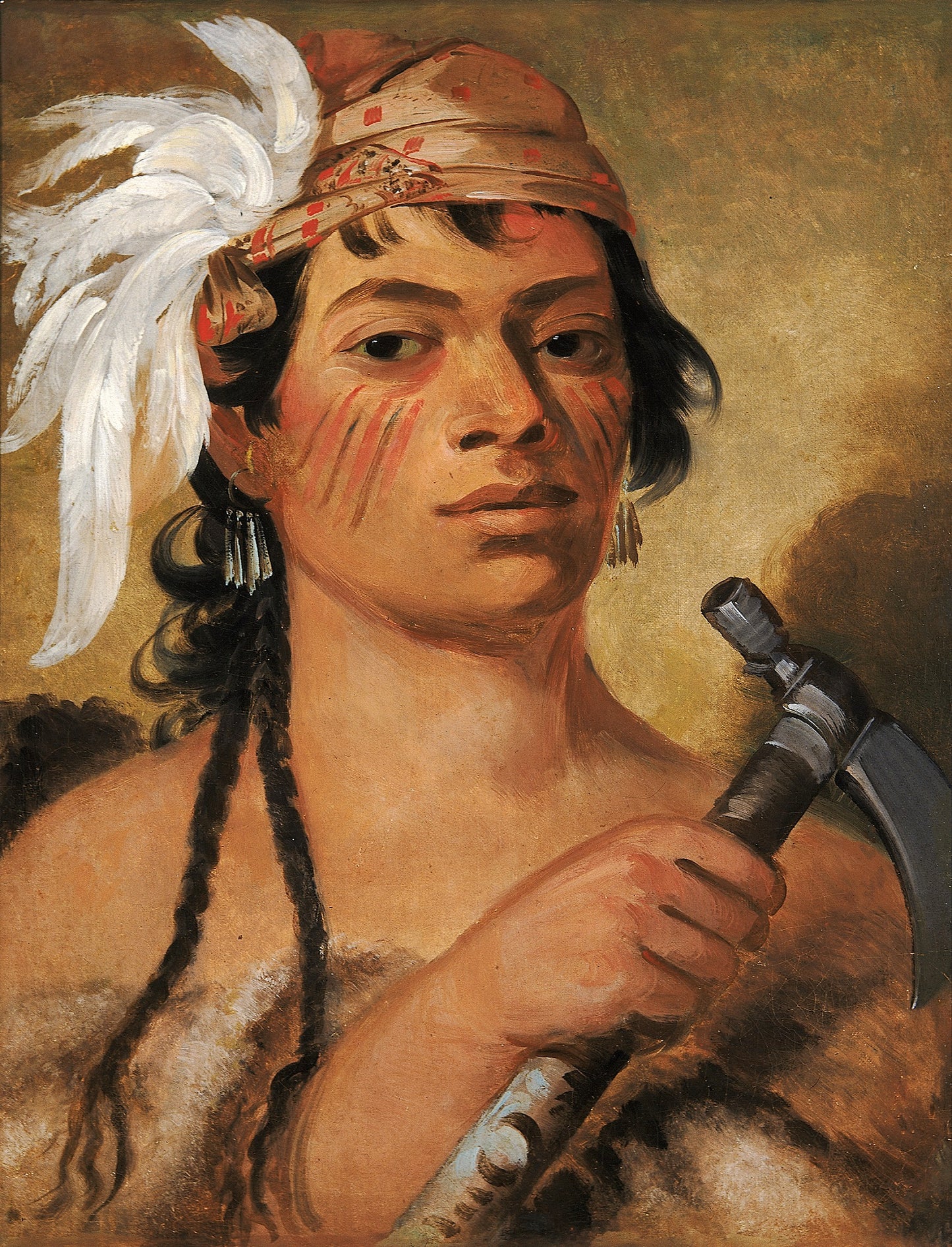 George Catlin:Good Hunter, a Warrior,16x12"(A3)Poster