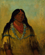 George Catlin:Tchow-ee-pút-o-kaw, a Woman,16x12"(A3)Poster