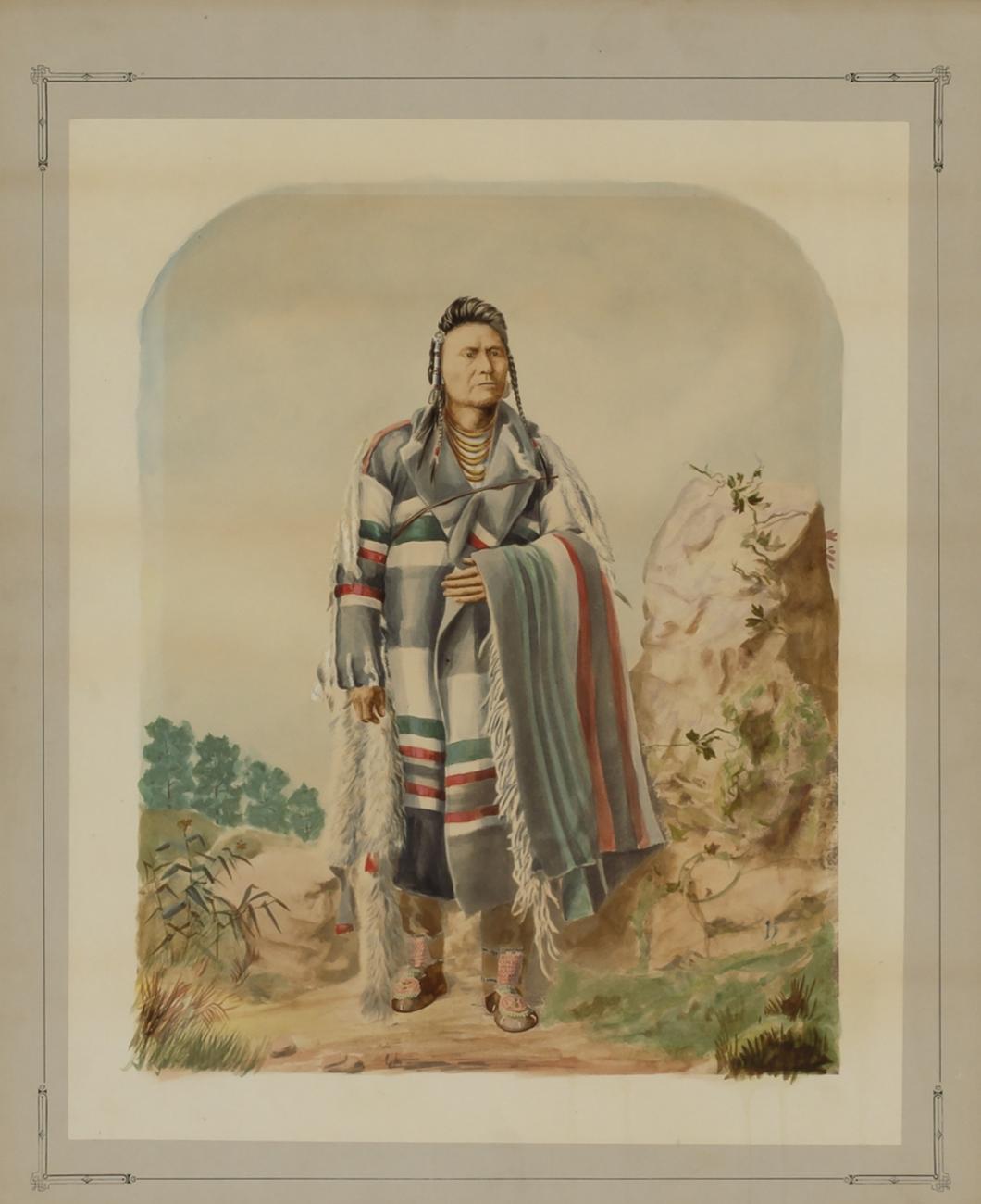 William Henry Holmes:Chief Joseph of the Nez Perce,16x12"(A3)Poster