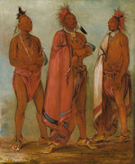 George Catlin:Wa-másh-ee-sheek, He Who Takes Away; Wa-chés,16x12"(A3)Poster