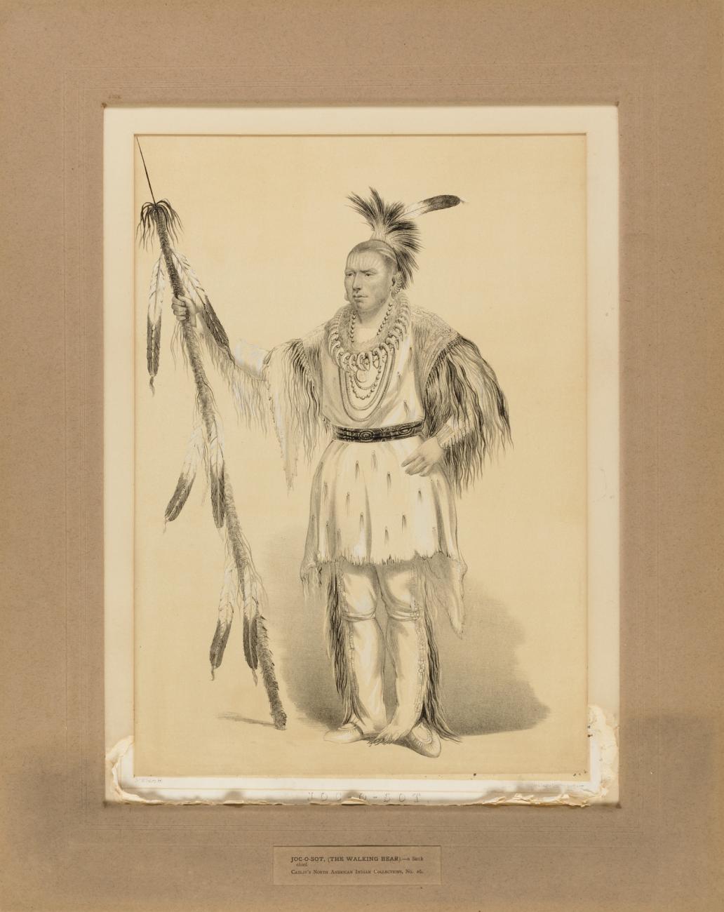 George Catlin:Joc-o-sot--no. 26,16x12"(A3)Poster