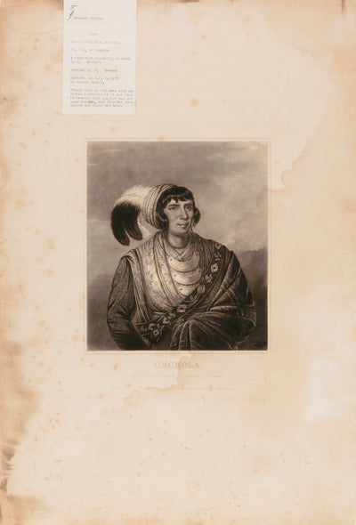 George Catlin:Osceola,16x12"(A3)Poster