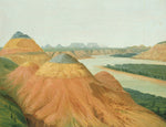 George Catlin:View in the Big Bend of the Upper Missouri,16x12"(A3)Poster