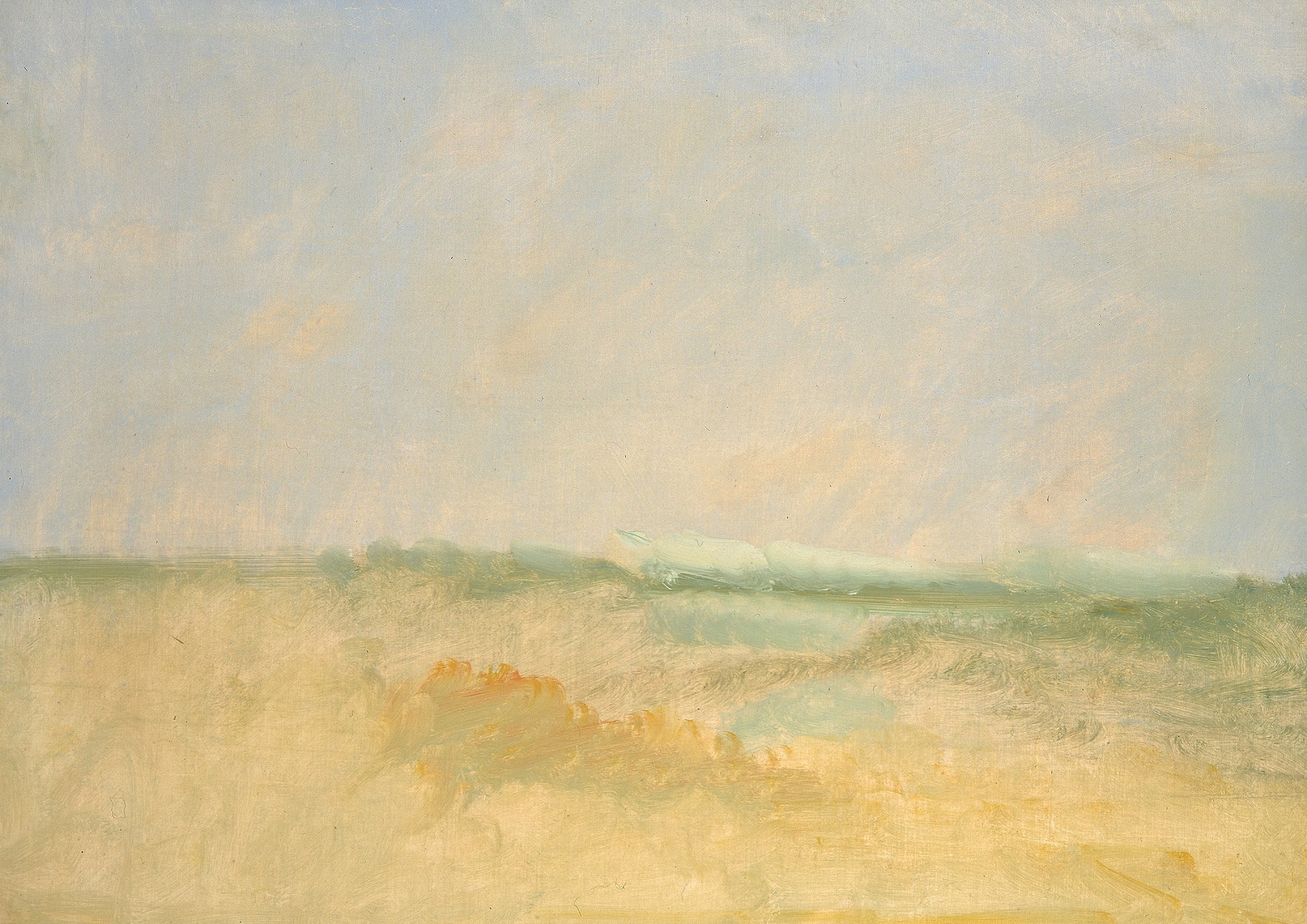 George Catlin:Landscape Background,16x12"(A3)Poster