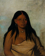 George Catlin:Shé-de-ah, Wild Sage, a Wichita Woman,16x12"(A3)Poster