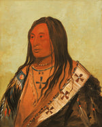 George Catlin:Táh-zee-keh-dá-cha, Torn Belly, a Distinguis,16x12"(A3)Poster