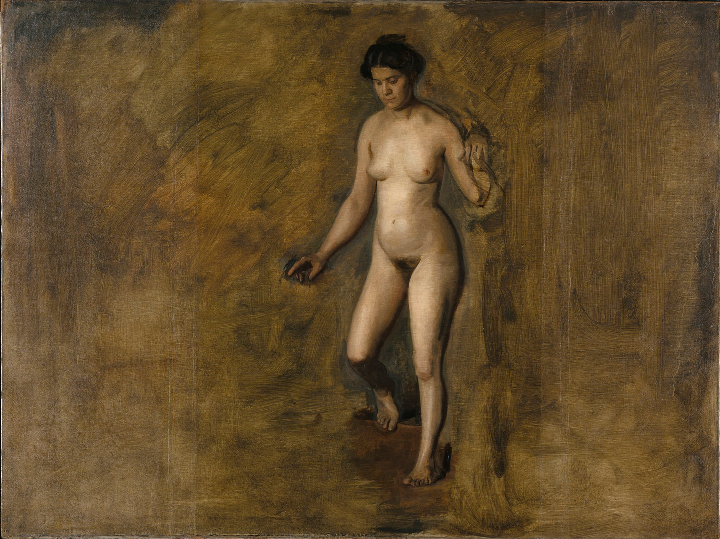 Thomas Eakins:William Rush's Model,16x12"(A3)Poster