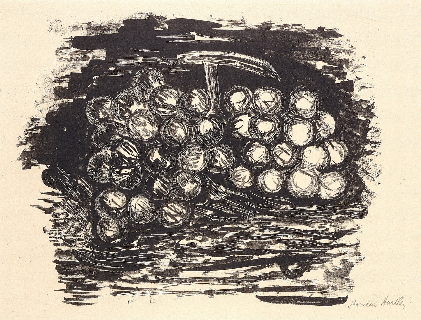 Marsden Hartley:Grapes,16x12"(A3)Poster