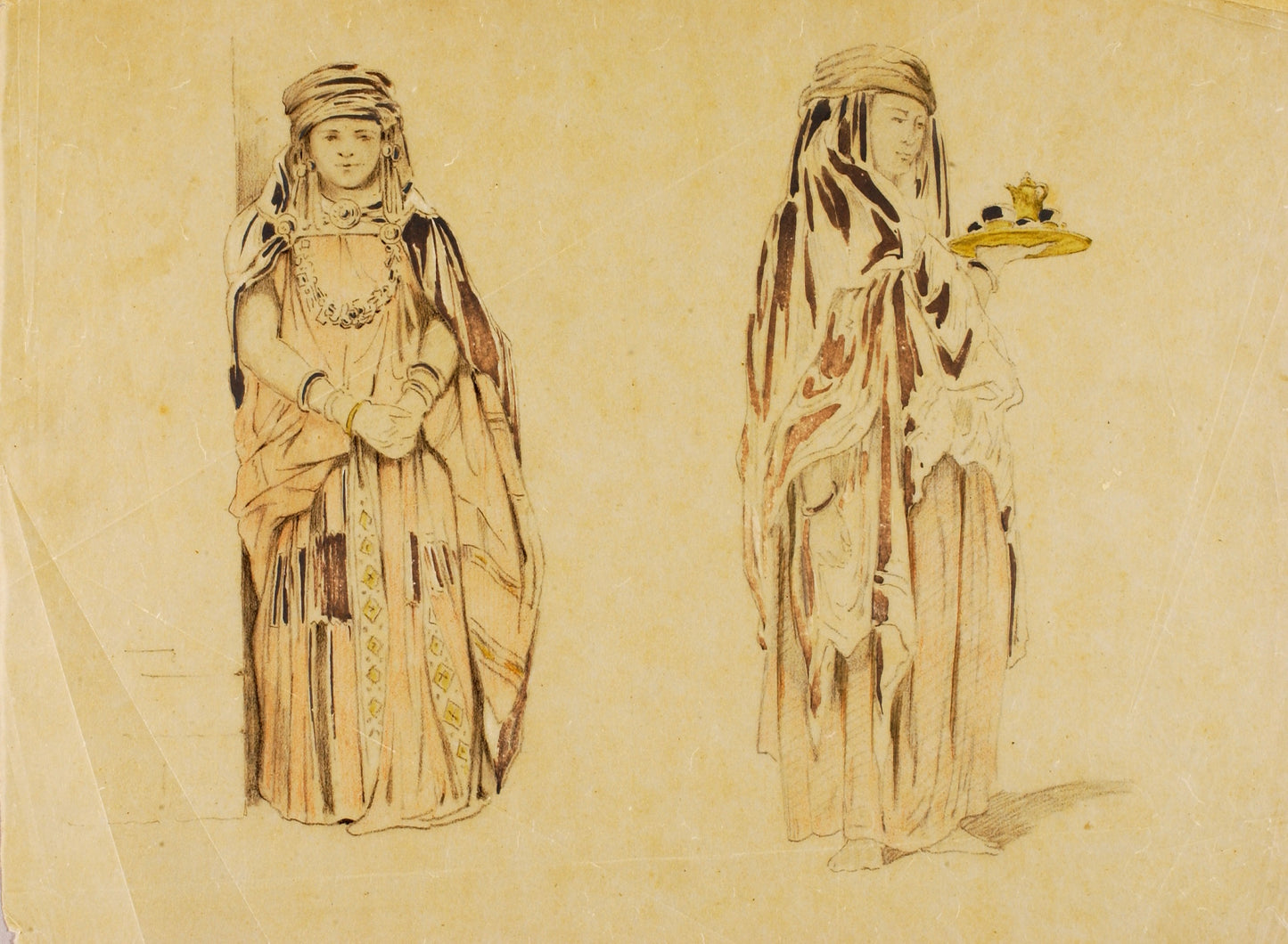 Miner Kilbourne Kellogg:Bedouin Woman,16x12"(A3)Poster
