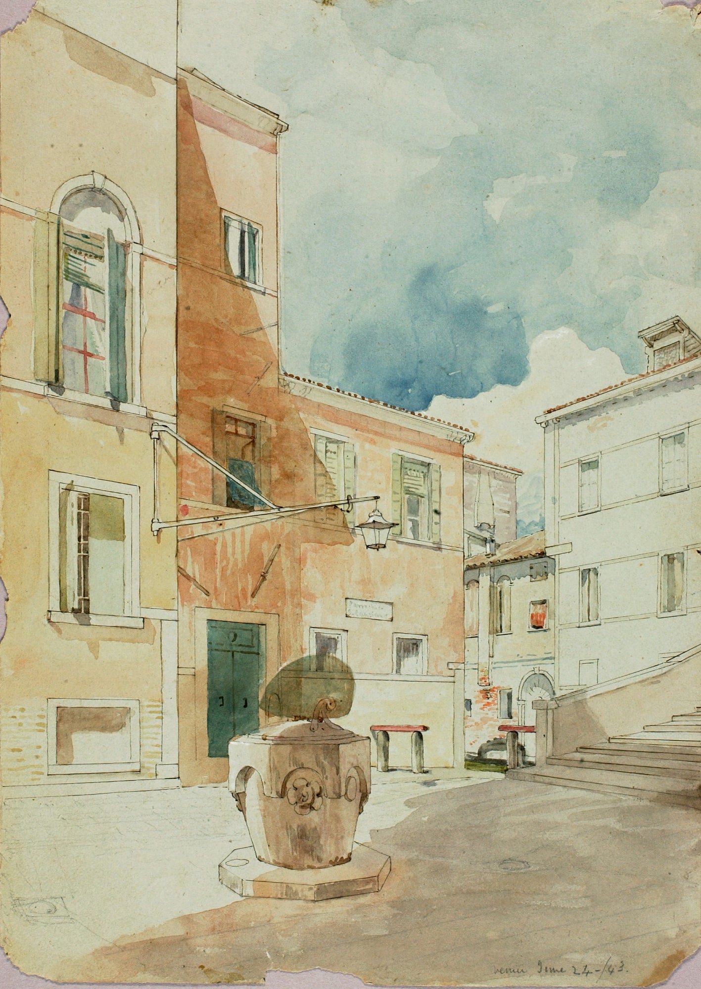 Miner Kilbourne Kellogg:Venice,16x12"(A3)Poster