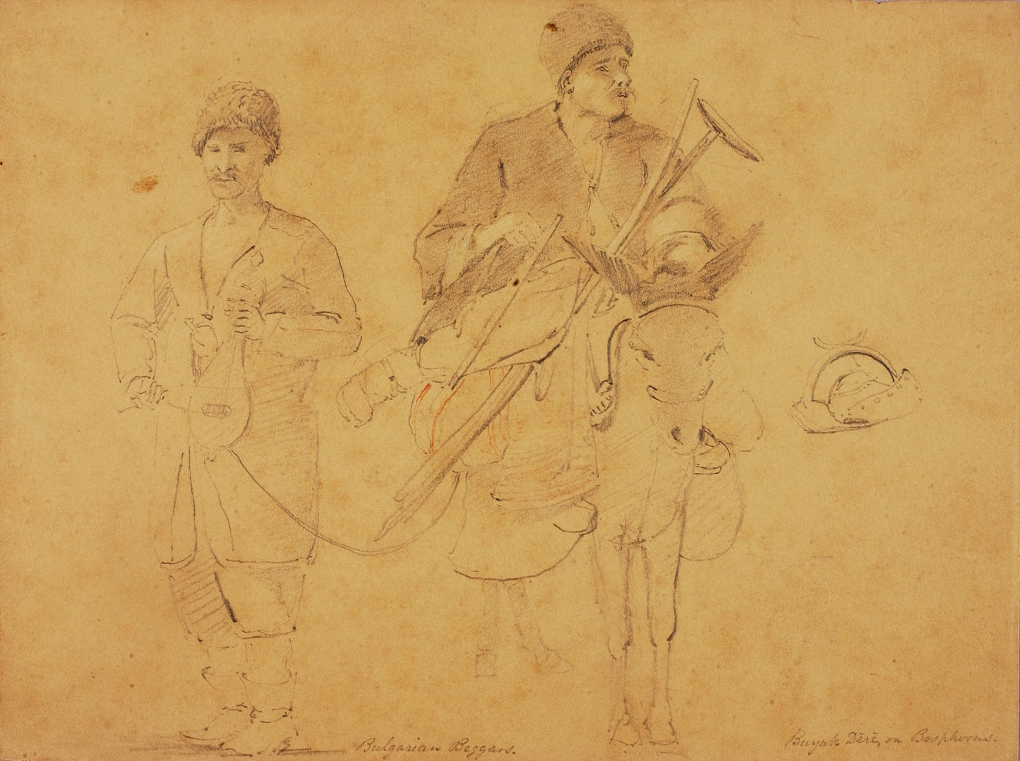 Miner Kilbourne Kellogg:Bulgarian Beggars,16x12"(A3)Poster