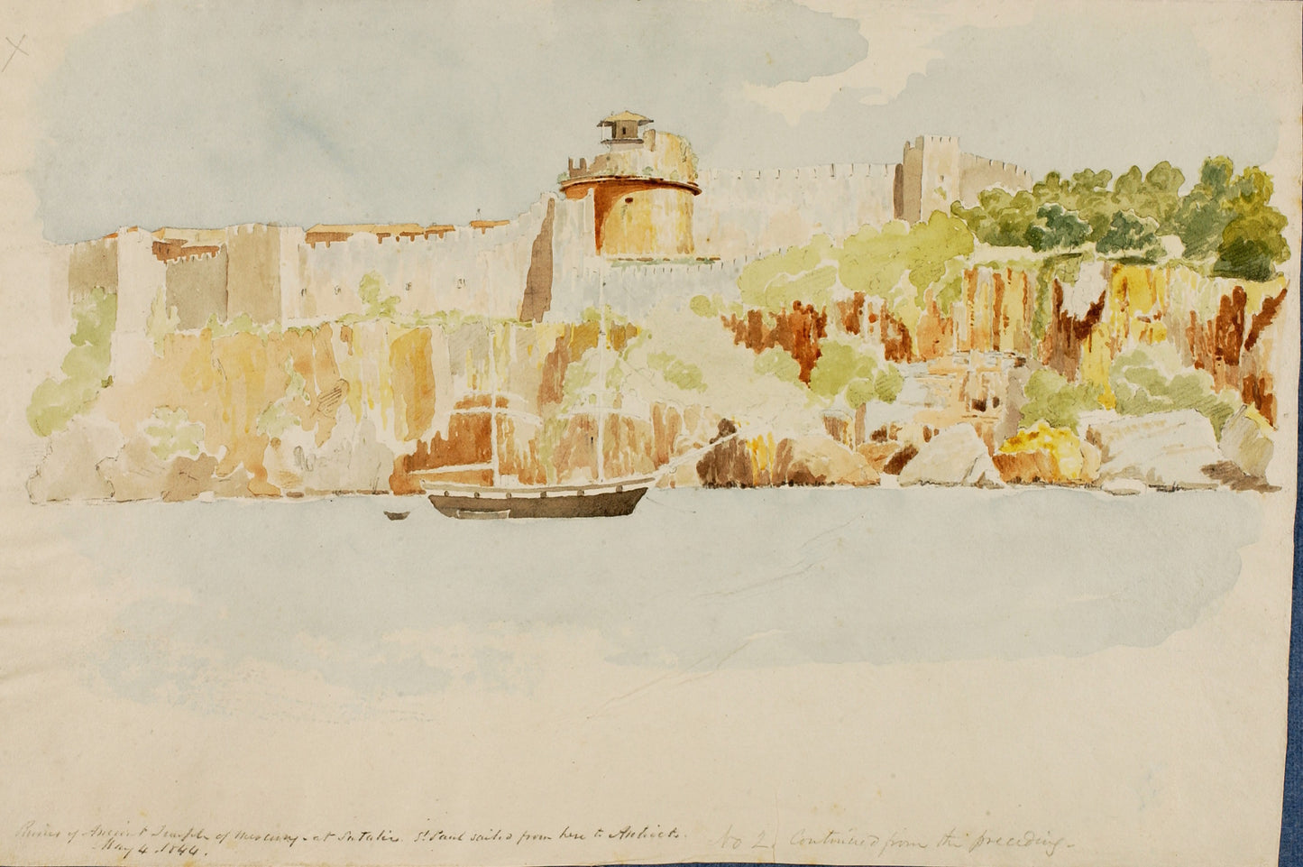 Miner Kilbourne Kellogg:Temple of Mercury,16x12"(A3)Poster