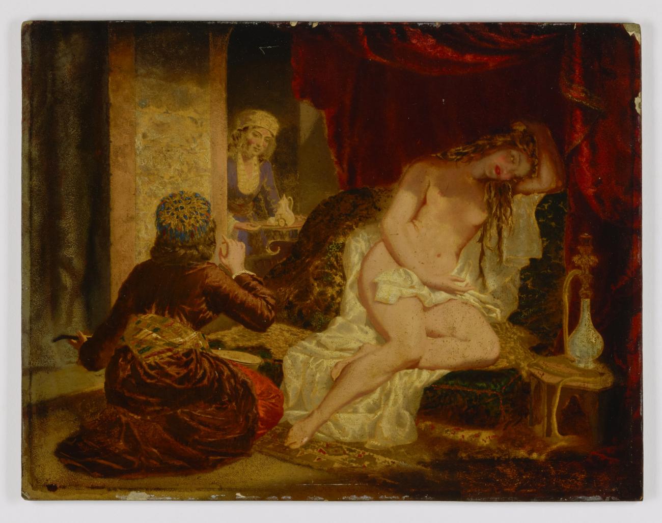 Miner Kilbourne Kellogg:Oriental Princess after the Bath,16x12"(A3)Poster