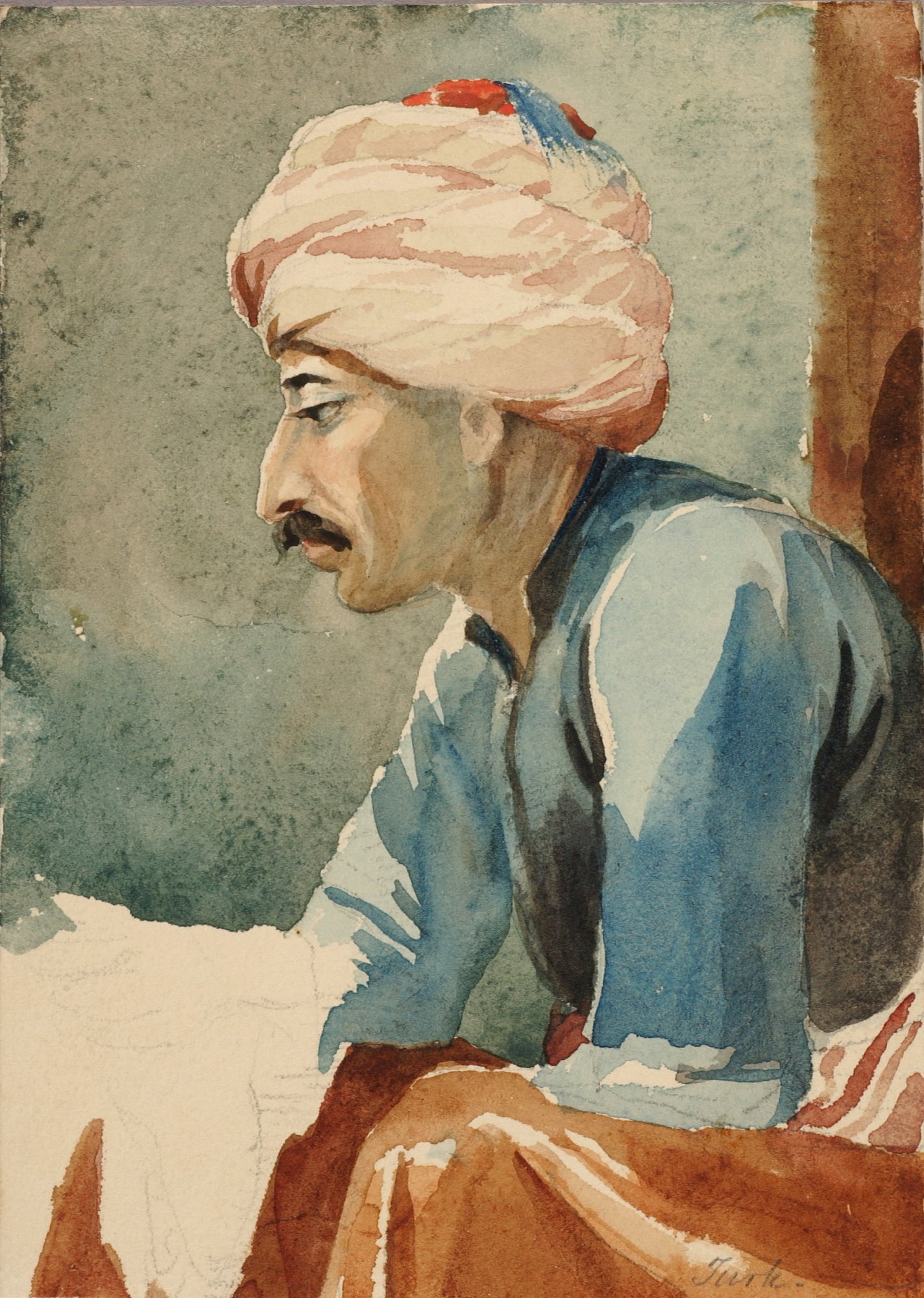 Miner Kilbourne Kellogg:Head Asia Minor,16x12"(A3)Poster