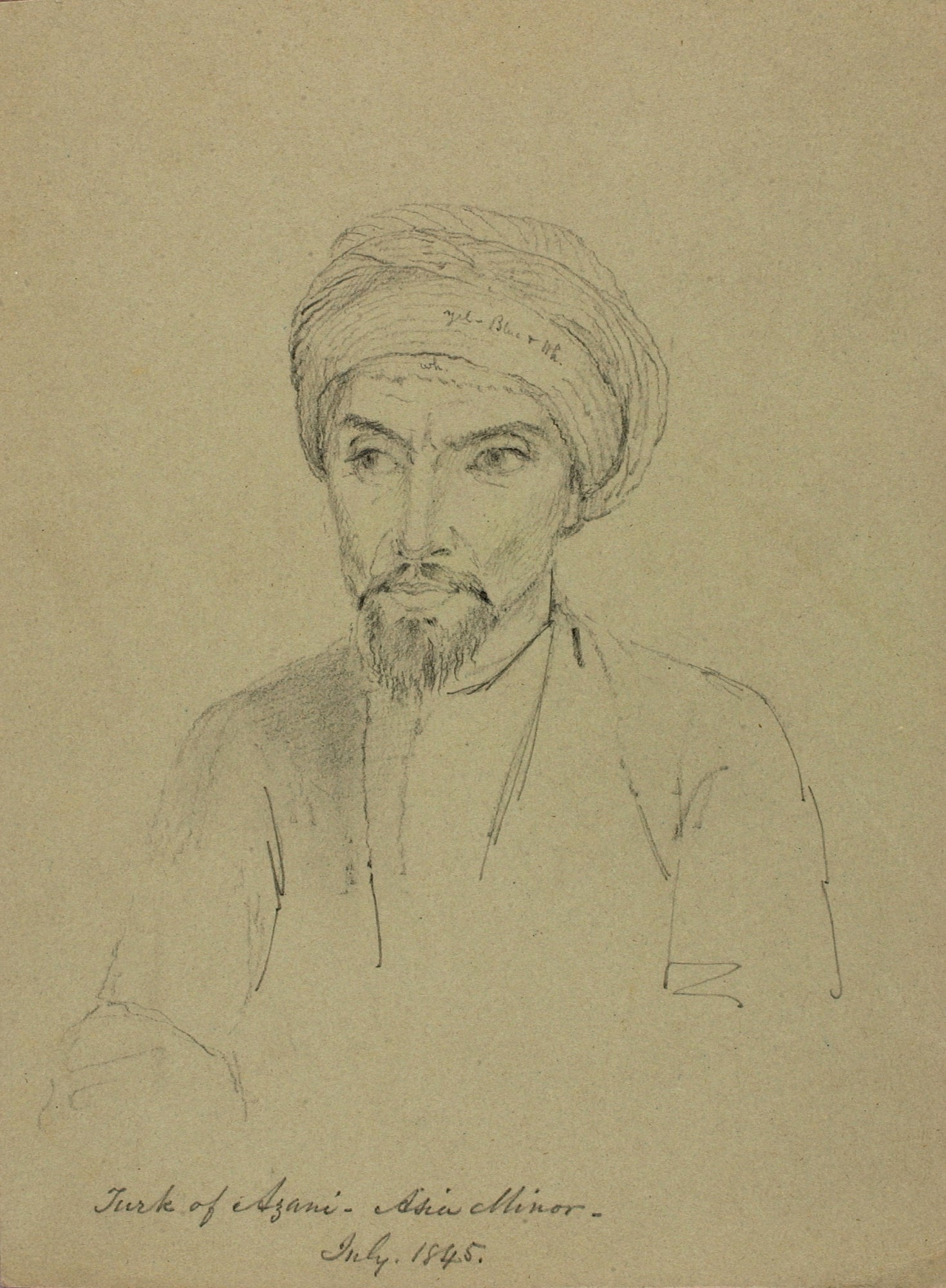 Miner Kilbourne Kellogg:Turk of Azani, Asia Minor,16x12"(A3)Poster