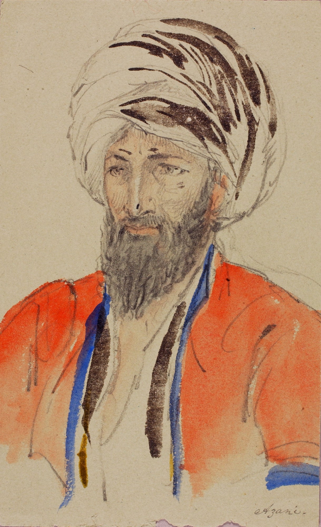Miner Kilbourne Kellogg:Turk, Azani,16x12"(A3)Poster