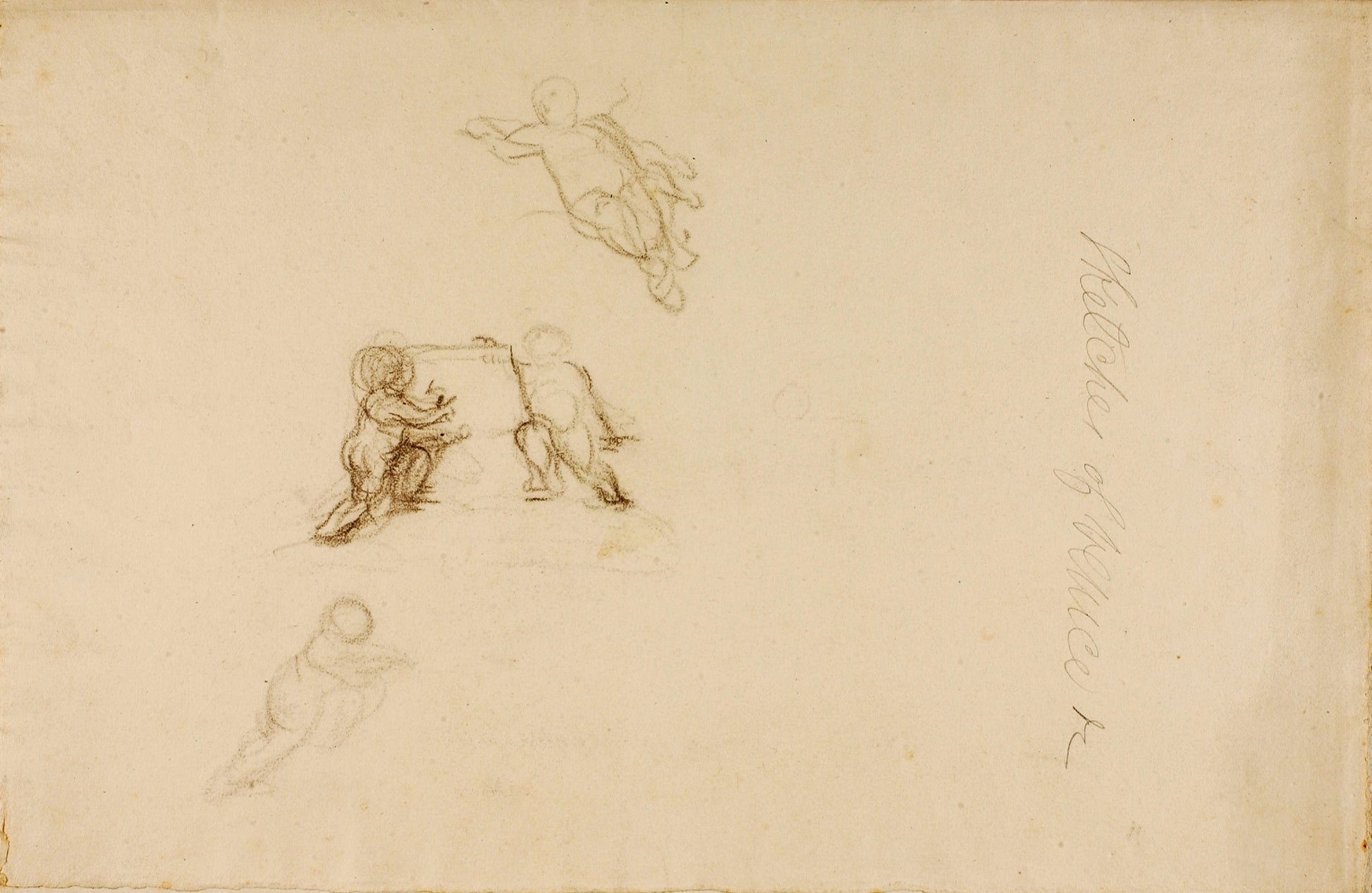 Miner Kilbourne Kellogg:Putti (sketches of Venice),16x12"(A3)Poster