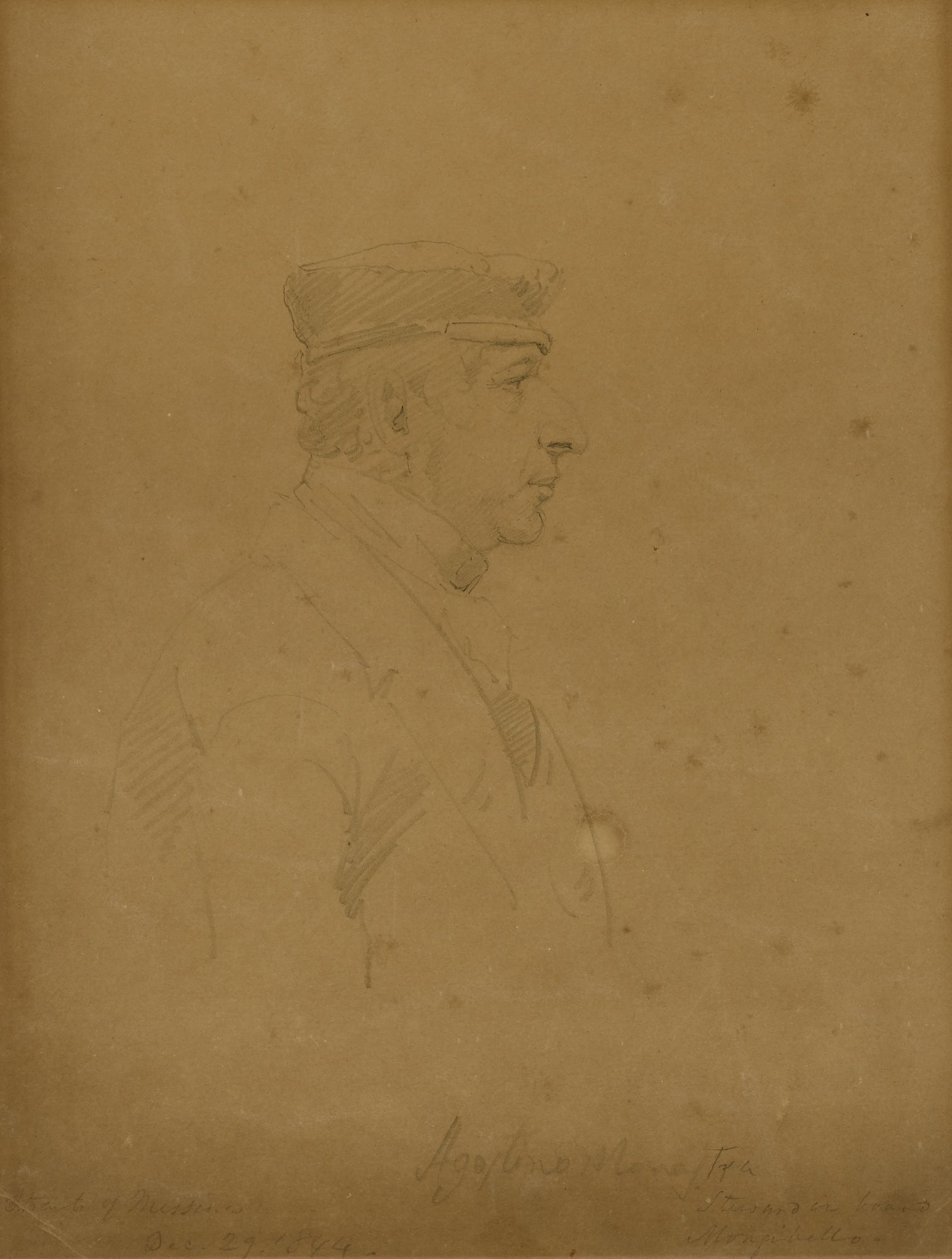 Miner Kilbourne Kellogg:Agostino Manfredo,16x12"(A3)Poster